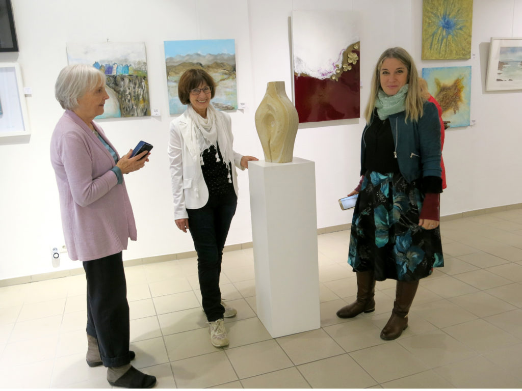 Ausstellung, Art Galerie Ettlingen, Natalija Priester, Brigitte Machnik, Adelheid Pilder, Karin Lehmann, Irmtraud Pilz.